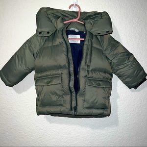Zara baby puffer jacket